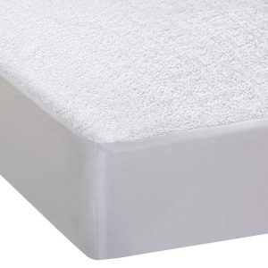 Terry Cotton Fully Fitted Waterproof Mattress Protector – SINGLE