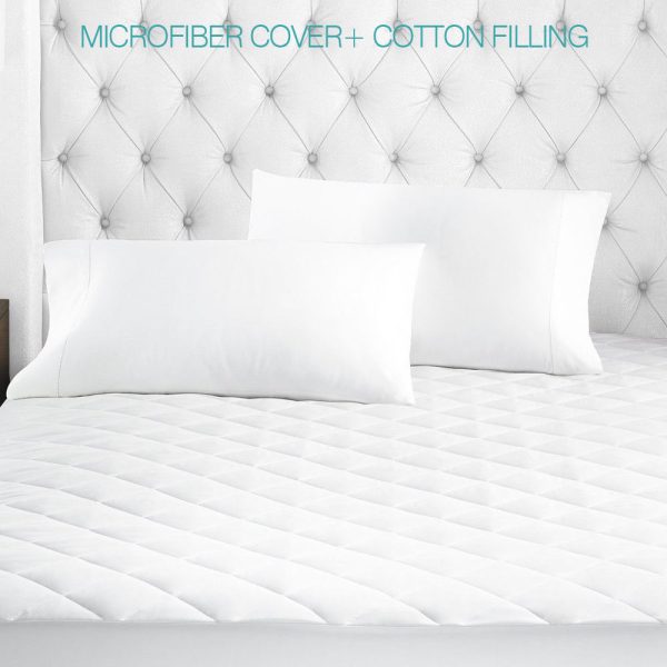 Terry Cotton Fully Fitted Waterproof Mattress Protector – DOUBLE