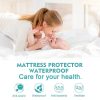 Terry Cotton Fully Fitted Waterproof Mattress Protector – DOUBLE
