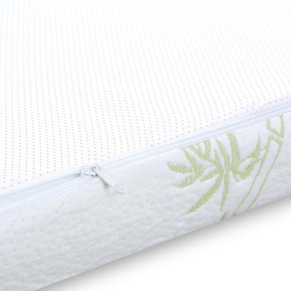 5cm Thickness Cool Gel Memory Foam Mattress Topper Bamboo Fabric – DOUBLE, 8 cm
