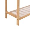 Bamboo Shoe Rack Storage Wooden Organizer Shelf Stand – 70 cm, 6 Tiers