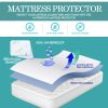 Fitted Waterproof Bed Mattress Protectors Covers – QUEEN