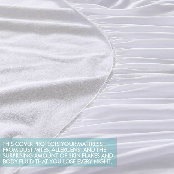 Fitted Waterproof Bed Mattress Protectors Covers – SINGLE