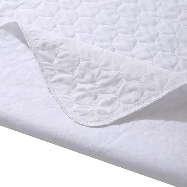 2x Bed Pad Waterproof Bed Protector Absorbent Incontinence Underpad Washable – 91.5 x 86.5 cm