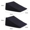 Cool Gel Memory Foam Bed Wedge Pillow Cushion Neck Back Support Sleep with Cover – 61 x 61 x 25 cm and 61 x 61 x 30 cm