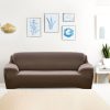 Easy Fit Stretch Couch Sofa Slipcovers Protectors Covers – Taupe, 3 Seater