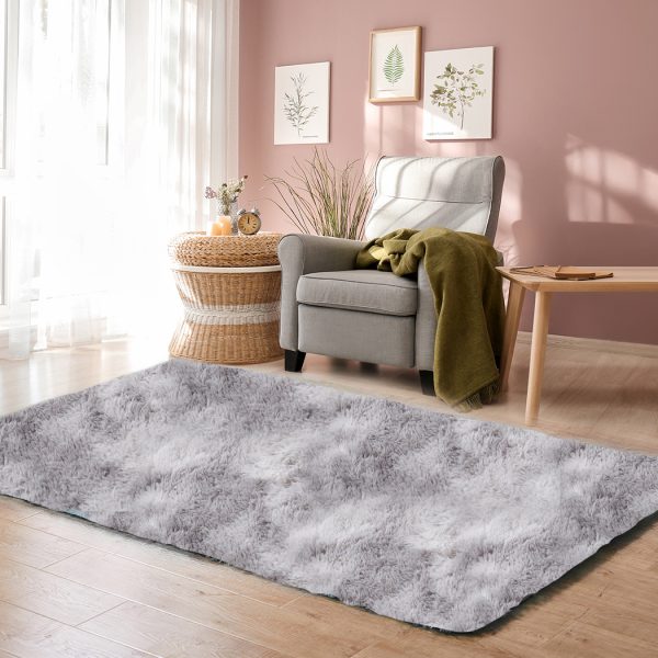 Floor Rug Shaggy Rugs Soft Large Carpet Area Tie-dyed Mystic – 120 x 160 cm