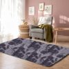 Floor Rug Shaggy Rugs Soft Large Carpet Area Tie-dyed Midnight City – 140 x 200 cm