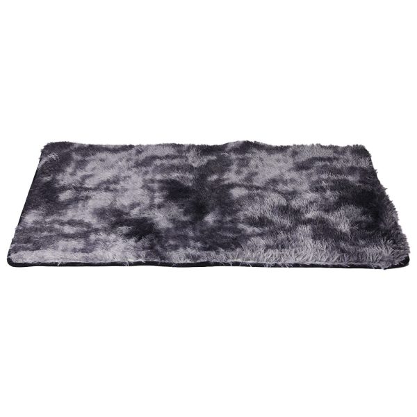 Floor Rug Shaggy Rugs Soft Large Carpet Area Tie-dyed Midnight City – 200 x 230 cm