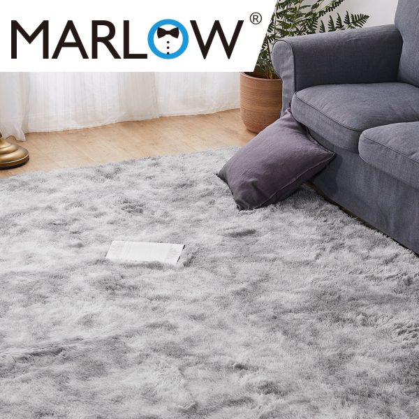 Floor Rug Shaggy Rugs Soft Large Carpet Area Tie-dyed Mystic – 200 x 230 cm