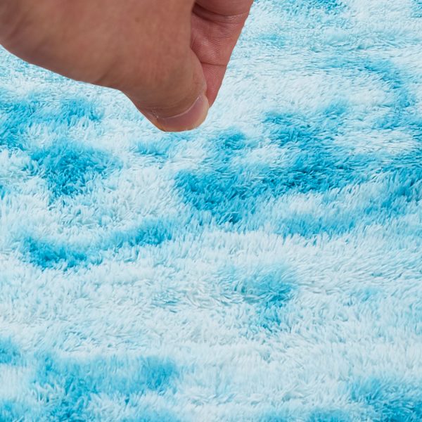 Floor Rug Shaggy Rugs Soft Large Carpet Area Tie-dyed Maldives – 80 x 120 cm