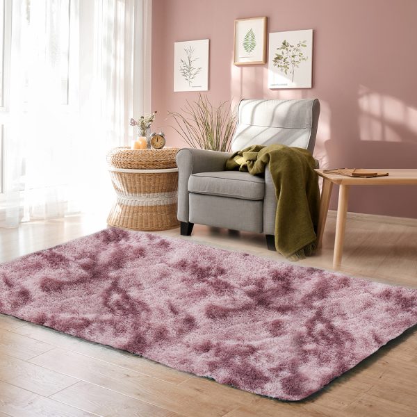 Floor Rug Shaggy Rugs Soft Large Carpet Area Tie-dyed Noon TO Dust – 80 x 120 cm
