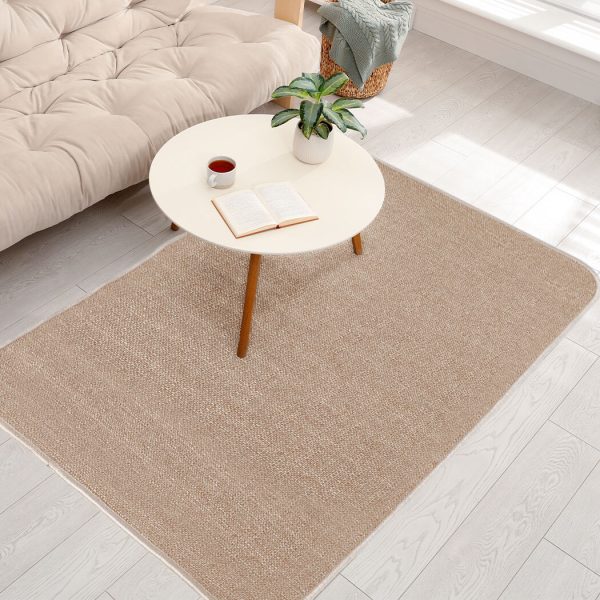 Floor Rugs Sisal Floor Rug Mat Natural Living Room Bedroom Pad – 80 x 120 cm