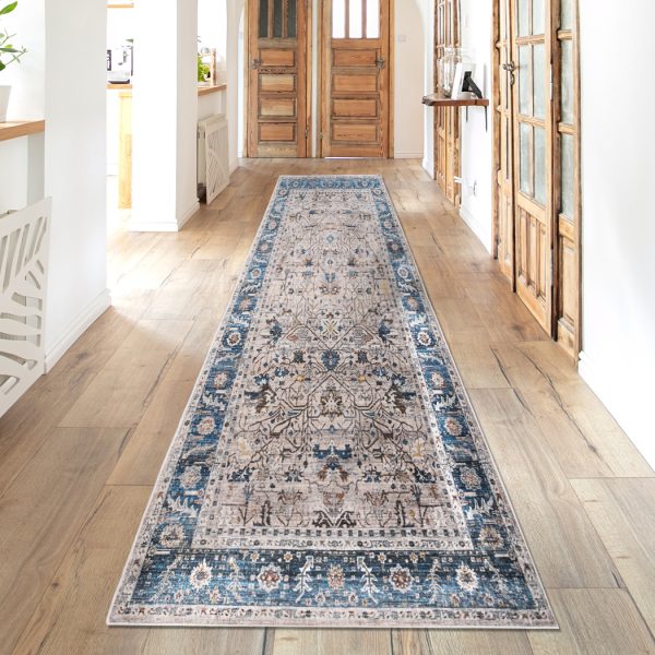 Floor Mat Rugs Soft Shaggy Rug Large Area Carpet Hallway Living Room Mats – 76 x 213 cm
