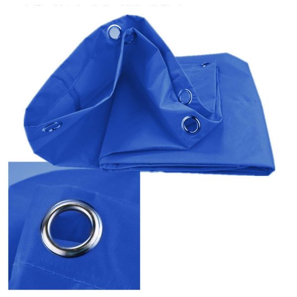 Oxford Waterproof Reusable Janitor Housekeeping Cart Replacement Bag Blue