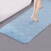 Home Bathroom Memory Foam Mat Pad Bathroom Floor Shower Rug Non-slip Carpet AU