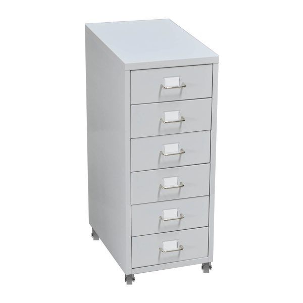 6 Tiers Steel Orgainer Metal File Cabinet With Drawers Office Furniture