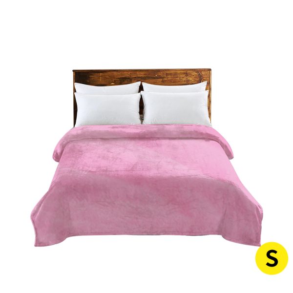 320GSM Ultra Soft Mink Blanket Warm Throw – 220 x 160 cm, Mink