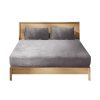 Ultra Soft Fitted Bedsheet with Pillowcase – DOUBLE, Mink