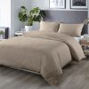 Royal Comfort Blended Bamboo Quilt Cover Sets – DOUBLE, Ivory