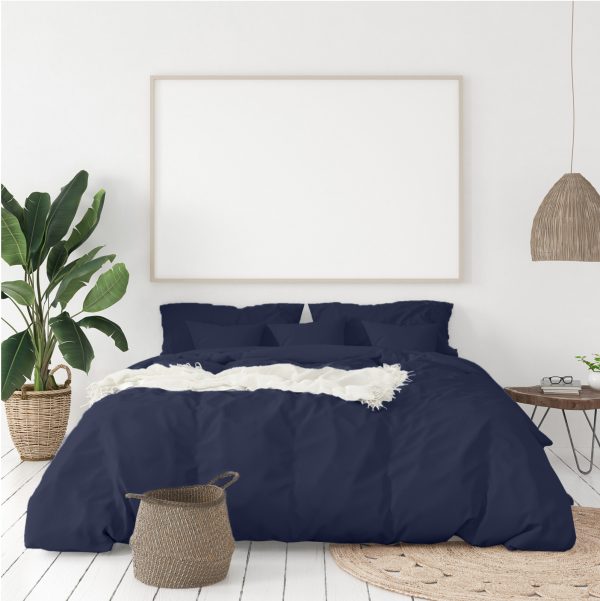 Royal Comfort – Balmain 1000TC Bamboo cotton Quilt Cover Sets – QUEEN, Dove
