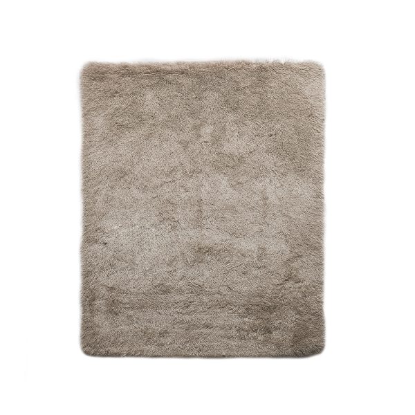 Floor Mat Rugs Shaggy Rug Area Carpet Large Soft Mats – 80 x 120 cm, Coffee