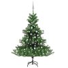 Nordmann Fir Artificial Christmas Tree LED&Ball Set Green – 210×150 cm, Gold