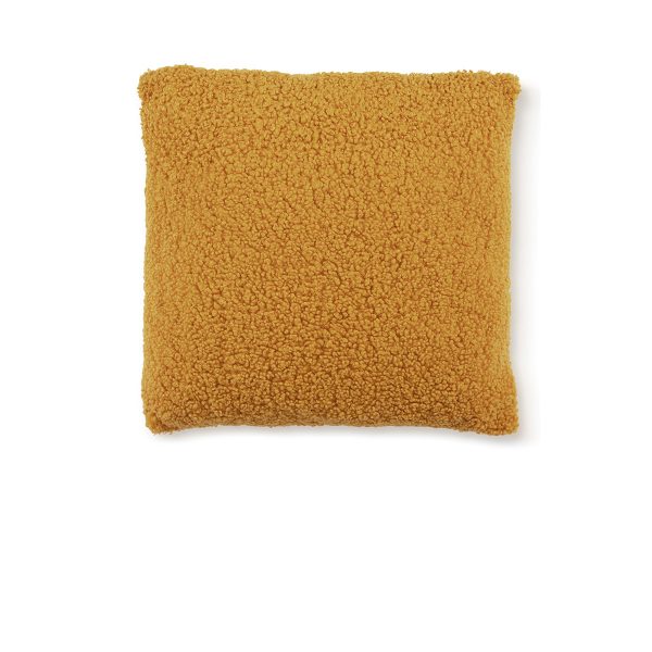 Bedding House Bedding House Sherpa Filled Square Cushion – Mauve