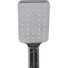 Rain Shower Head Set Square Brass Taps Mixer Handheld High Pressure – Silver