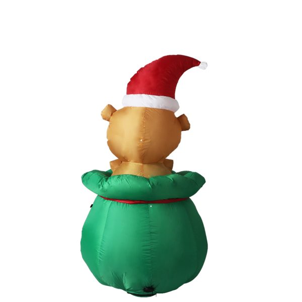 Inflatable Christmas Decor LED Lights Xmas Party – Bubbly Bear
