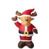 Inflatable Christmas Decor LED Lights Xmas Party – Santa Reindeer