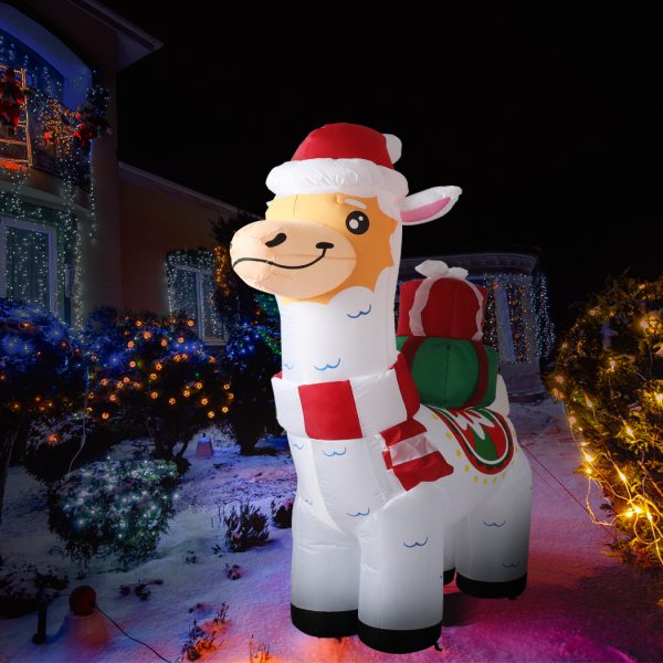 Inflatable Christmas Decor LED Lights Xmas Party – Xmas Alpaca