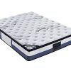 Augusta Mattress Latex Pillow Top Pocket Spring Foam Medium Firm Bed – QUEEN