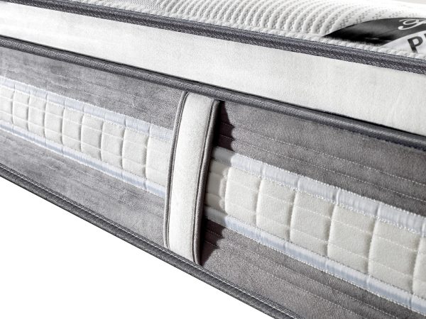 Austell Mattress Euro Top Pocket Spring Coil with Knitted Fabric Medium Firm 34cm Thick – KING