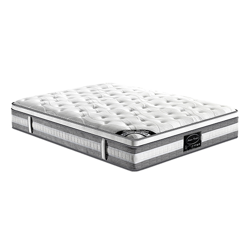 Austell Mattress Euro Top Pocket Spring Coil with Knitted Fabric Medium Firm 34cm Thick – KING SINGLE
