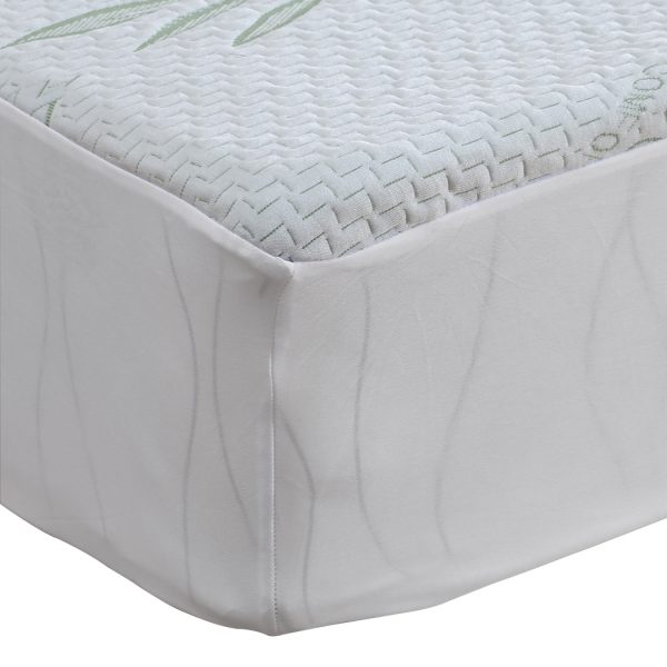 Fully Fitted Waterproof Breathable Bamboo Mattress Protector – DOUBLE