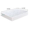Fully Fitted Waterproof Breathable Bamboo Mattress Protector – QUEEN