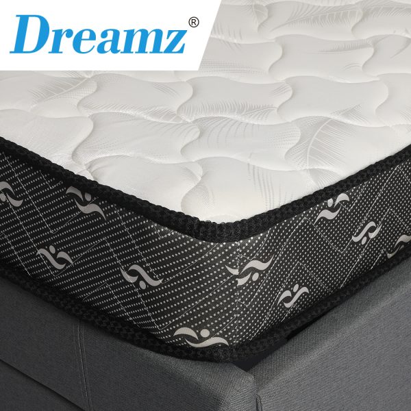 Bakersfield Bedding Mattress Premium Bed Top Spring Foam Medium Soft 16CM – DOUBLE