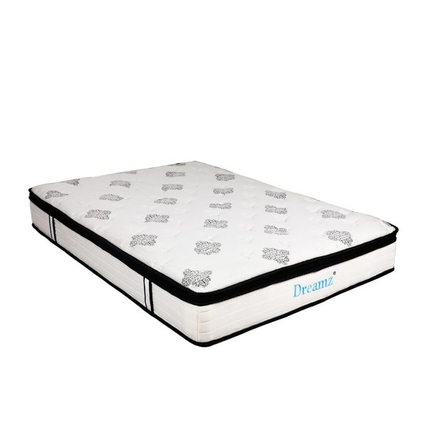 Ballston Bedding Mattress Spring Premium Bed Top Foam Medium Soft 30CM – KING SINGLE