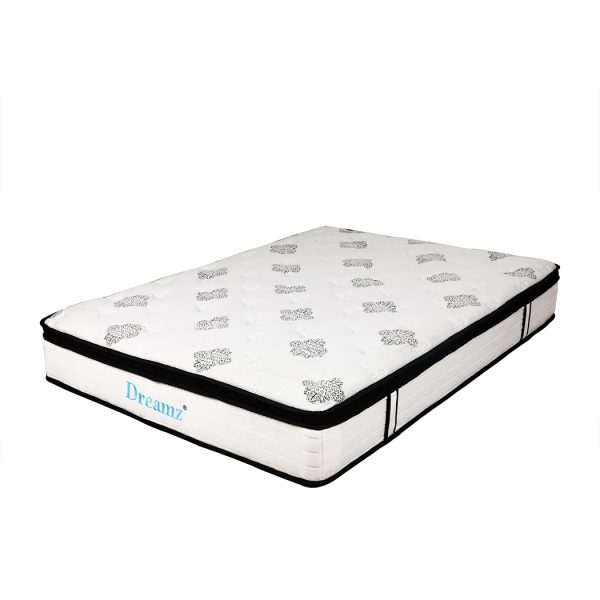 Ballston Bedding Mattress Spring Premium Bed Top Foam Medium Soft 30CM – KING SINGLE