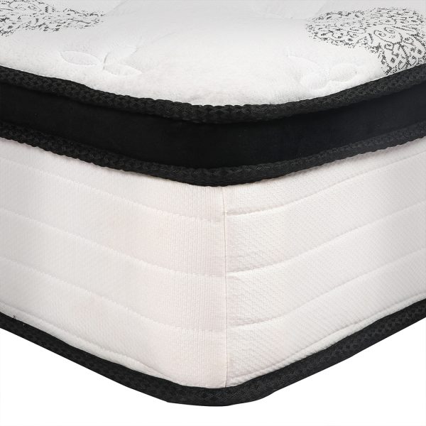 Ballston Bedding Mattress Spring Premium Bed Top Foam Medium Soft 30CM – KING SINGLE