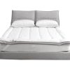 Bedding Luxury Pillowtop Mattress Topper Mat Pad Protector Cover – DOUBLE
