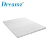 Latex Mattress Topper Natural 7 Zone Bedding Removable Cover 5cm – DOUBLE
