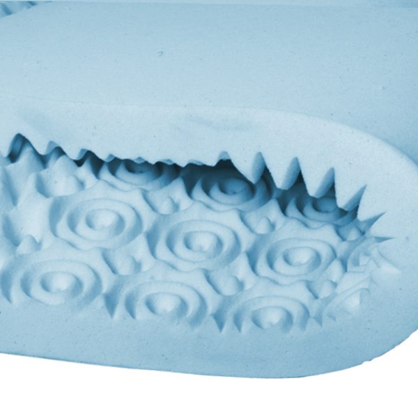 7-Zone Cool Gel Mattress Topper Memory Foam Removable Cover – SINGLE, 8 cm