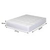 Mattress Protector Luxury Topper Bamboo Quilted Underlay Pad – DOUBLE