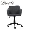 Office Chair Fabric Computer Gaming Chairs Executive Adjustable – Black