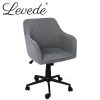 Office Chair Fabric Computer Gaming Chairs Executive Adjustable – Grey