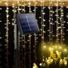 200LED String Solar Powered Fairy Lights Garden Christmas Decor Warm White – 25 M