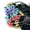 Solar Powered LED Fairy String Lights Outdoor Garden Party Wedding Controller – 35 M, Multicolor