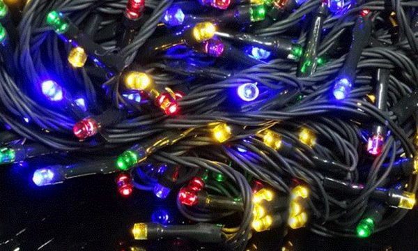 String Solar Powered Fairy Lights Garden Christmas Decor – Multicolor, 300 LED